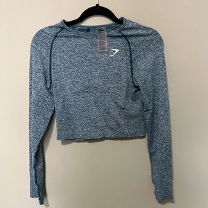 Gym Shark Long Sleeve Crop Top